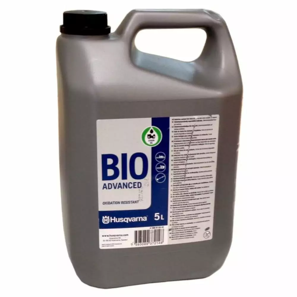 Husqvarna Bio Advanced Bar & Chain Oil 5L Chainsaw Parts & Accessories 3 Husqvarna Bio Advanced Bar & Chain Oil 5L Chainsaw Parts & Accessories