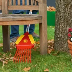 Wolf Garten WOLF-Garten 4-in-1 Leaf Rake Garden Tools & Axes