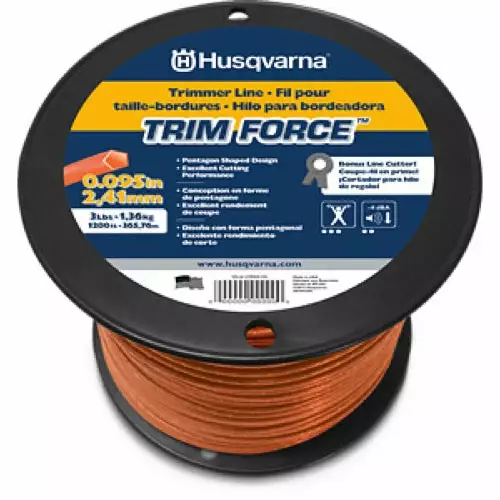 Husqvarna TrimForce Trimmer Line, 2.4mm Power Equipment 3 Husqvarna TrimForce Trimmer Line, 2.4mm Power Equipment