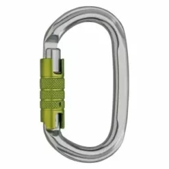 Edelrid Oval Power 2500 Triple Silver Karabiner