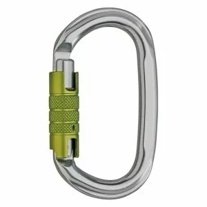 Edelrid Oval Power 2500 Triple Silver Karabiner 3 Edelrid Oval Power 2500 Triple Silver Karabiner
