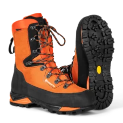 Husqvarna Protective Leather Boots With Saw Protection - Technical 24 Clothing & Safety
