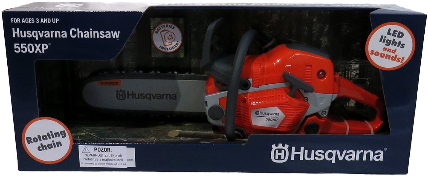 Husqvarna 550XP Toy Chainsaw 4 Husqvarna 550XP Toy Chainsaw