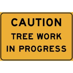 DeNeefe Signs Caution Tree Work In Progress Sign (Medium)