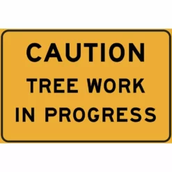 DeNeefe Signs Caution Tree Work In Progress Sign (Large)