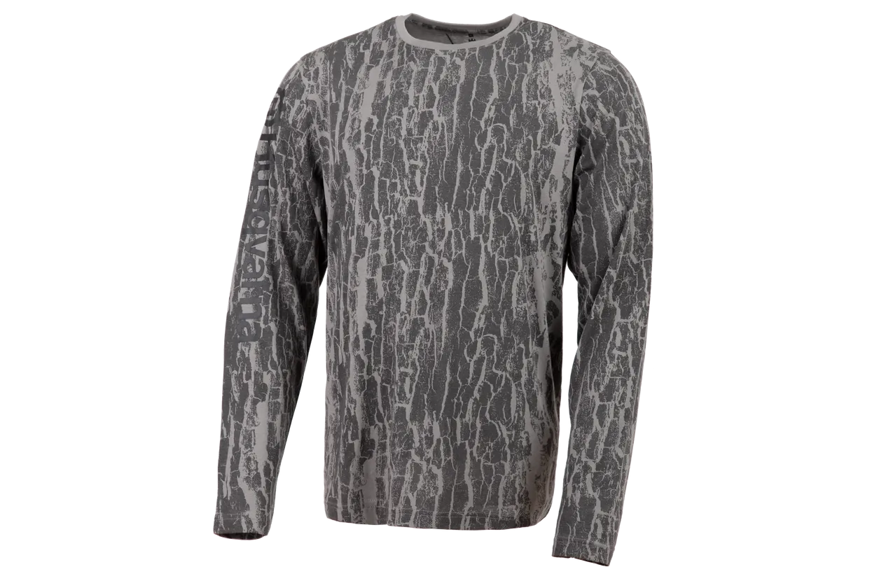 Husqvarna Xplorer Unisex T-shirt (Long Sleeve - Bark Camo) 4 Husqvarna Xplorer Unisex T-shirt (Long Sleeve - Bark Camo)
