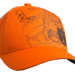 Leisurewear Husqvarna Xplorer Cap - Pioneer Saw Orange