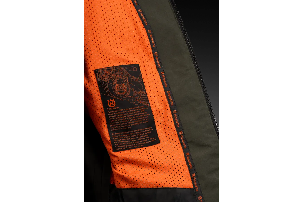 Leisurewear Husqvarna Xplorer Shell Jacket - Men (Forest Green) 5 Leisurewear Husqvarna Xplorer Shell Jacket - Men (Forest Green)