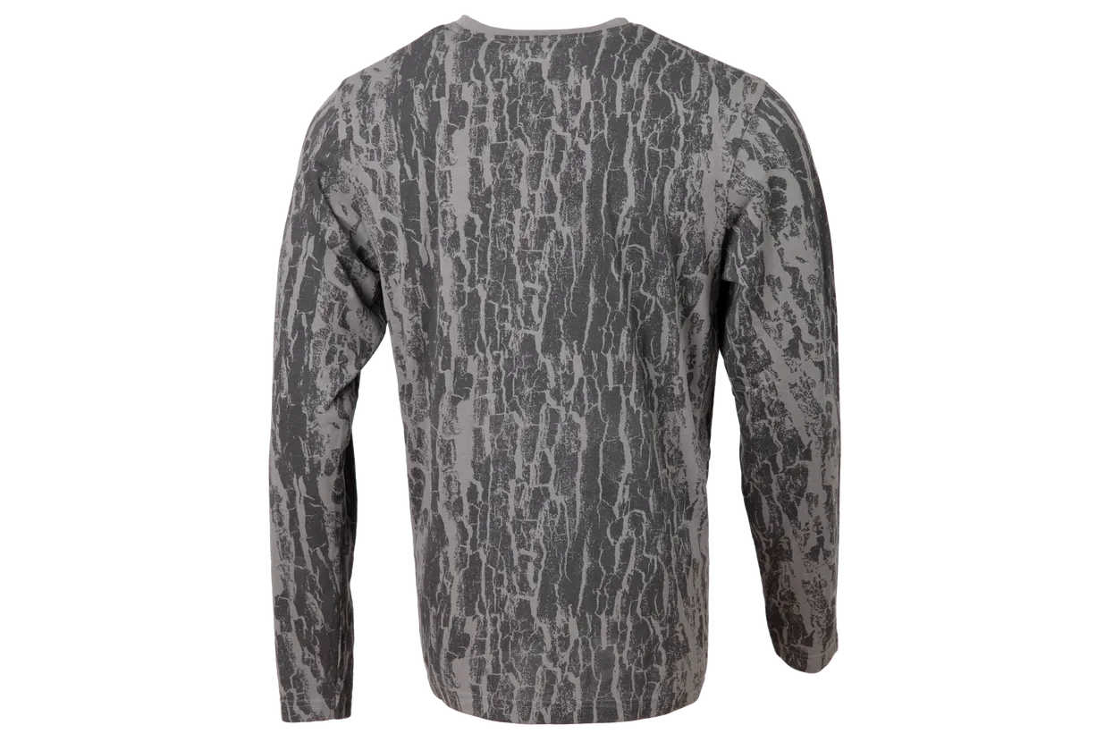 Husqvarna Xplorer Unisex T-shirt (Long Sleeve - Bark Camo) 5 Husqvarna Xplorer Unisex T-shirt (Long Sleeve - Bark Camo)