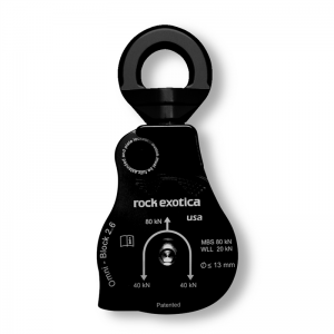 Rock Exotica Omni - Block Swivel Pulley P53 2.0 Rigging Equipment 3 Rock Exotica Omni - Block Swivel Pulley P53 2.0 Rigging Equipment